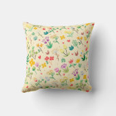 ラブガーデン春の花&ハート クッション (裏面)