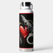 『ラブガード』 ウォーターボトル (背面)