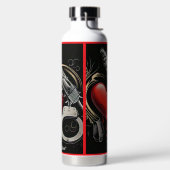 『ラブガード』 ウォーターボトル (左面)