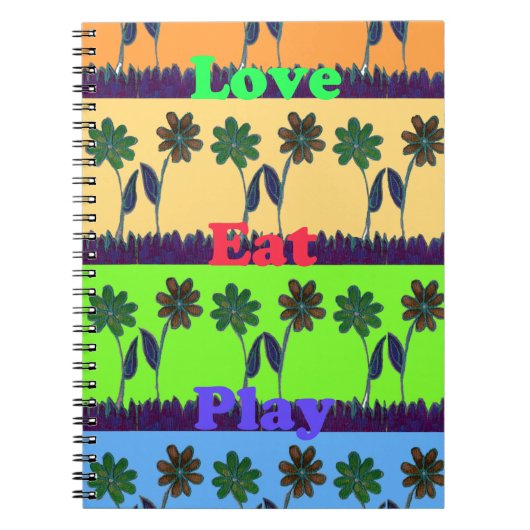 ラブガーリーリーハクナマタカラージョイント.png ノートブック (正面)