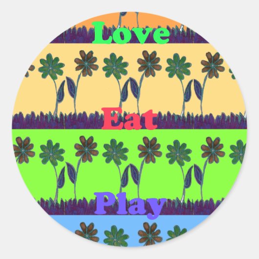 ラブガーリーリーハクナマタカラージョイント.png ラウンドシール (正面)