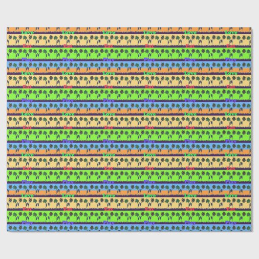 ラブガーリーリーハクナマタカラージョイント.png ラッピングペーパー (フラット)