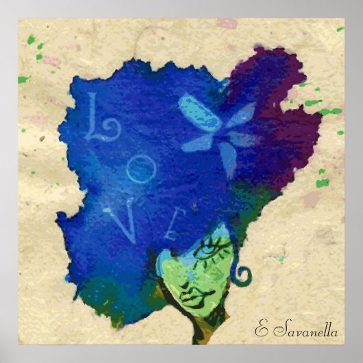 ラブガールポスター ポスター (正面)