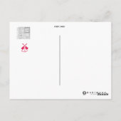 ラブガール新年 ポストカード (裏面)