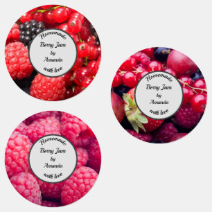 ラブキッチンアクセサリーフォトジャム付き手作り ラベル