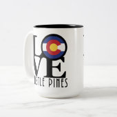 ラブキャッスルパインズコロラド15oz ツートーンマグカップ (正面左)