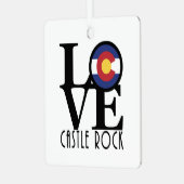 ラブキャッスルロックコロラド メタルオーナメント (正面左)