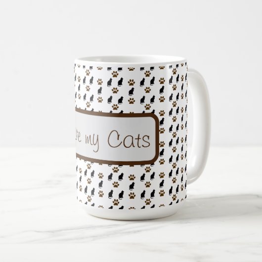 ラブキャッツコーヒーマグ コーヒーマグカップ (正面右)