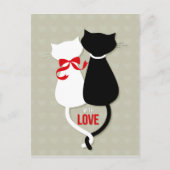 ラブキャッツバレンタイン シーズンポストカード (正面)