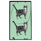 ラブキャッツ ミント タビー ネコ 動物 ペット ギフトバッグ (裏面)