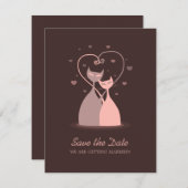 ラブキャッツ - 保存日発表 セーブザデート (正面/裏面)