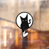 ラブキャットウィンドウにしがみつく ウィンドウサイン (シート2)