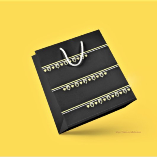 ラブキャットラージ抱き枕by詩人アディラ・アコー ラージペーパーバッグ