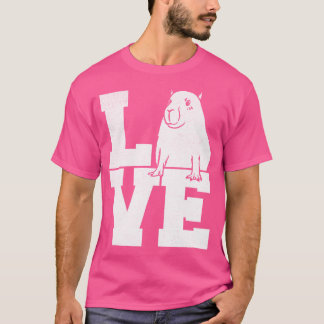 ラブキャピバラ Tシャツ