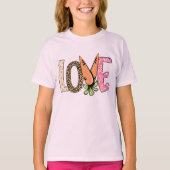 ラブキャロットイースターデザイン Tシャツ (正面)