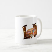 ラブキャンピングかわいらし コーヒーマグカップ (正面右)