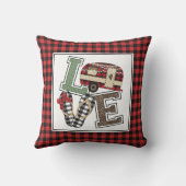 ラブキャンピングモダンクリスマスキャンパービーチサンダル アウトドアクッション (裏面)