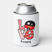 ラブキャンピング#Camping 缶クーラー (缶裏面)