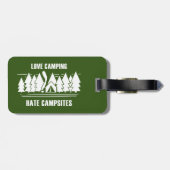 ラブキャンプ、ヘイトキャンプ ラゲッジタグ (裏面横)