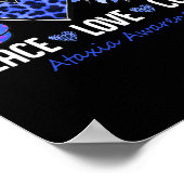 ラブキュアアタキア認識度月ブルーサンフラワーリ ポスター (角)