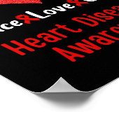 ラブキュアハート病認識度月男女 ポスター (角)