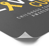 ラブキュア小児癌を支援するポスター&プリント ポスター (角)