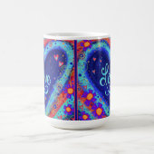 ラブキュートハートヴァレンティかわいらしン コーヒーマグカップ (中央)