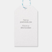 ラブキュート裁縫テーマ ギフトタグ (裏面)