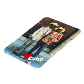 ラブキューバ、キューバ人男性 マグネット (左側)