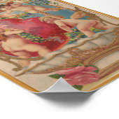 ラブキューピッドのヴィンテージのポスター ポスター (角)