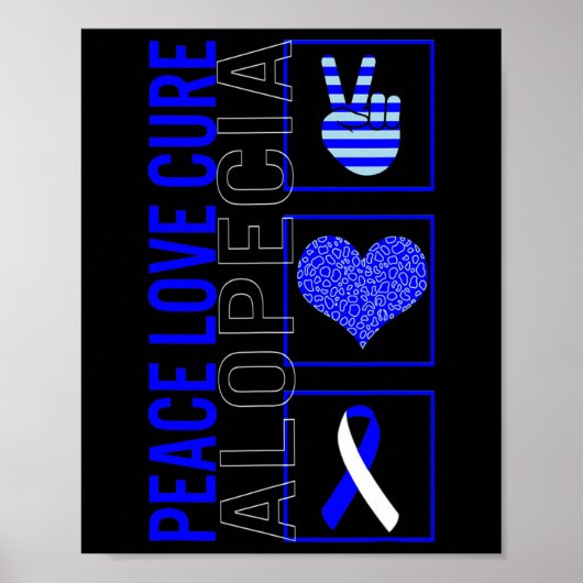 ラブキュールアロペシア認識度リボンウォリアリアサポル ポスター (正面)