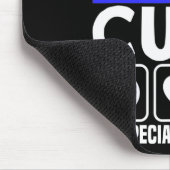 ラブキュールサポートアロプシア認識度リボン1 マウスパッド (コーナー)