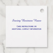 ラブキルト手作り裁縫機 フェイバータグ (裏面)