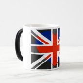 ラブキングダム統一された – フラッグヴィンテージマグ モーフィングマグカップ (正面左)