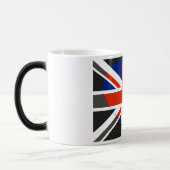 ラブキングダム統一された – フラッグヴィンテージマグ モーフィングマグカップ (左)