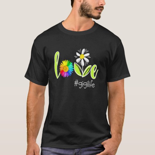 ラブギィ・ライフ Tシャツ (正面)
