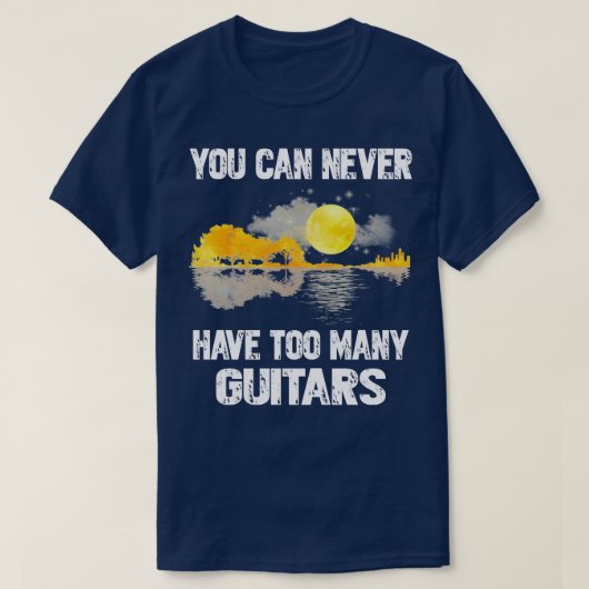 ラブギター1 Tシャツ (デザイン正面)
