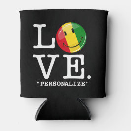 ラブギニア笑顔の国旗 缶クーラー