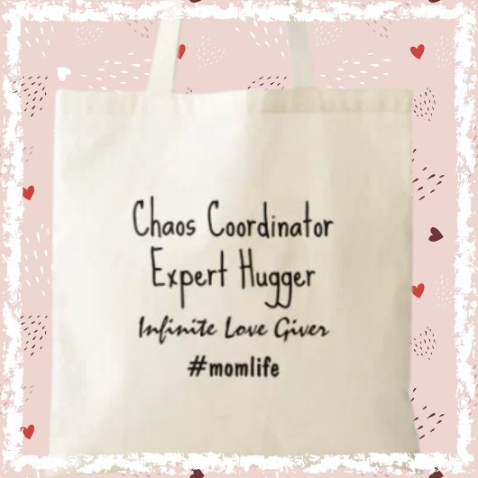 ラブギバーかわいい母のスローガン母の日の贈り物 トートバッグ