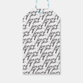 ラブギフトのハンドスクリプトシーズンラベル ギフトタグ (裏面)