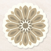 ラブギフトシンプルママ姉妹パパソン先生ボス ペーパーコースター (正面)