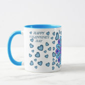 ラブギフトバレンタイン妻の夫ボーイフレンド マグカップ (左)