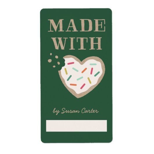 ラブギフトラベルラベル付き – Pine ラベル (正面)