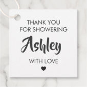 ラブギフトラベル フェイバータグ (正面)