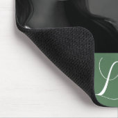 ラブギフト2フォトターコイズグリーンウォーター色 マウスパッド (コーナー)