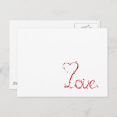 ラブギフト ポストカード (正面/裏面)