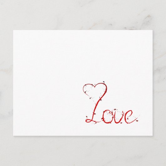 ラブギフト ポストカード (正面)