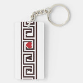 ラブギリシャ鍵 キーホルダー (裏面)