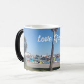 ラブギリシャMonogramカスタマイズ モーフィングマグカップ (正面左)