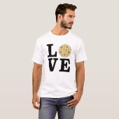 ラブクッキー – おもしろい Tシャツ (正面フル)